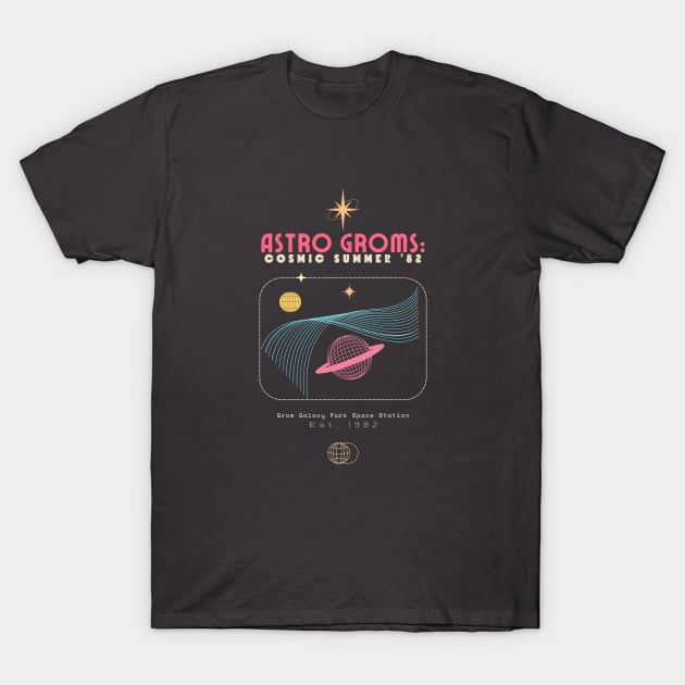 Astro Groms! T-Shirt by Moonpixels
